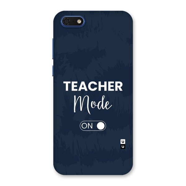 Teacher Mode On Back Case for Honor 7s