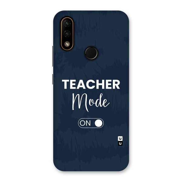 Teacher Mode On Back Case for Lenovo A6 Note