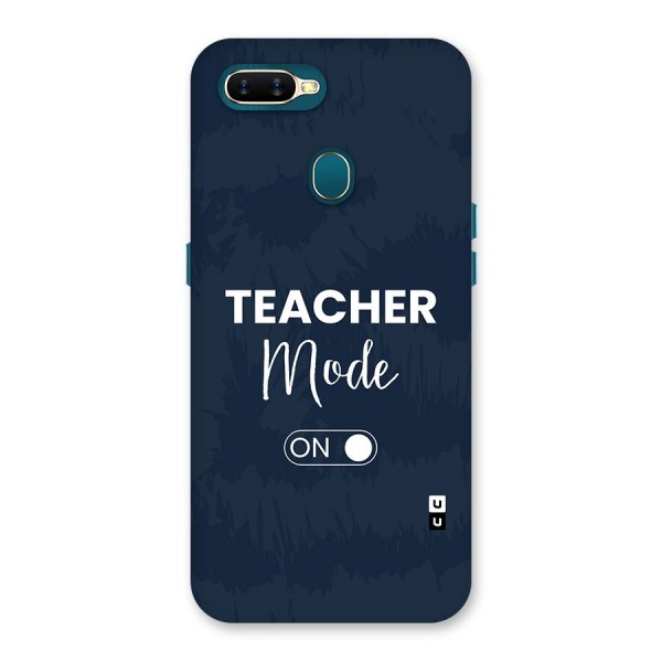 Teacher Mode On Back Case for Oppo A11k