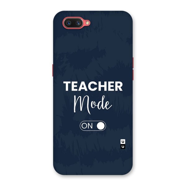 Teacher Mode On Back Case for Oppo A3s