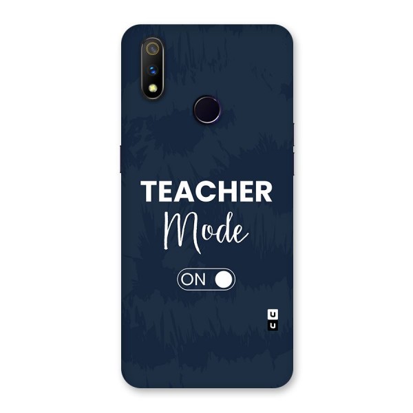 Teacher Mode On Back Case for Realme 3 Pro