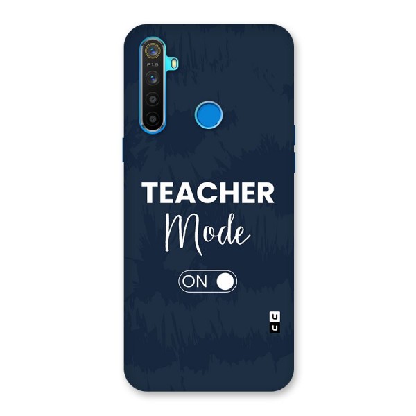 Teacher Mode On Back Case for Realme 5s