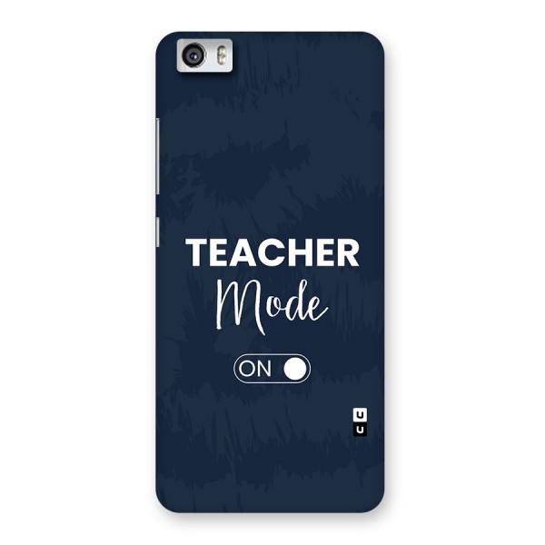 Teacher Mode On Back Case for Redmi Mi 5