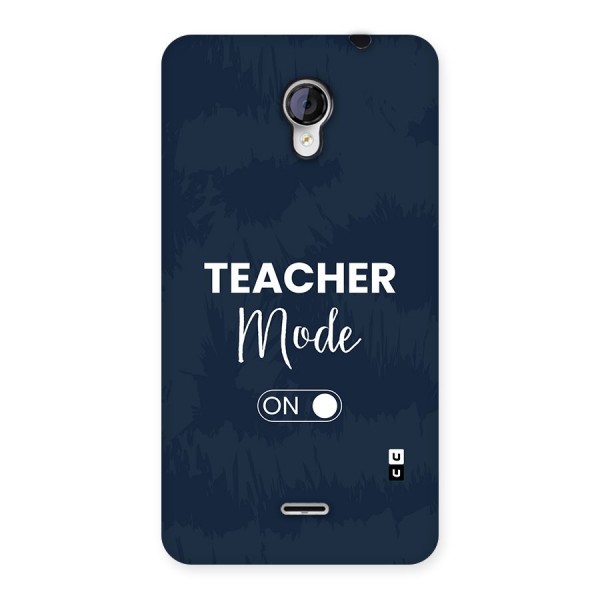 Teacher Mode On Back Case for Unite 2 A106