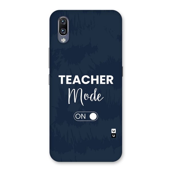 Teacher Mode On Back Case for Vivo NEX