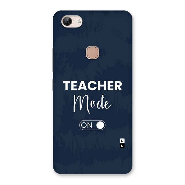 Teacher Mode On Back Case for Vivo Y83