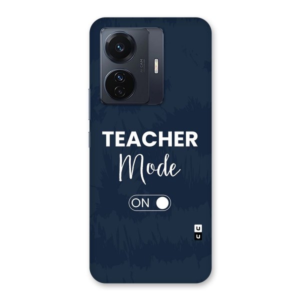 Teacher Mode On Back Case for Vivo iQOO Z6 Pro