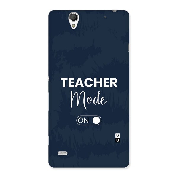 Teacher Mode On Back Case for Xperia C4