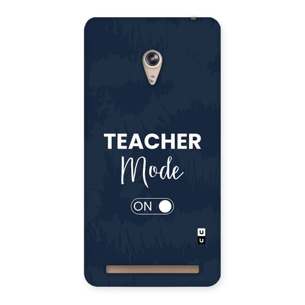 Teacher Mode On Back Case for Zenfone 6