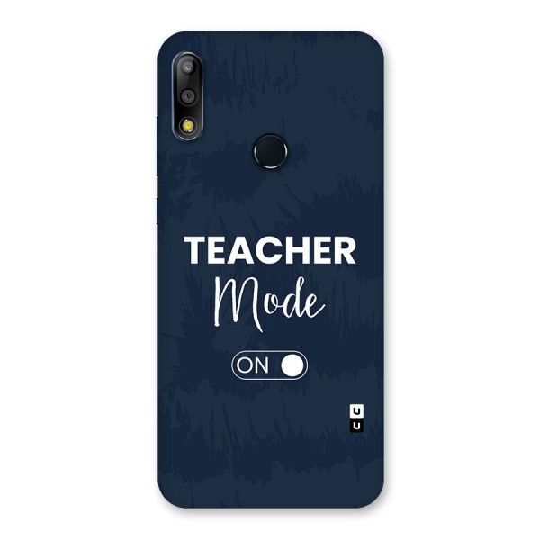 Teacher Mode On Back Case for Zenfone Max Pro M2