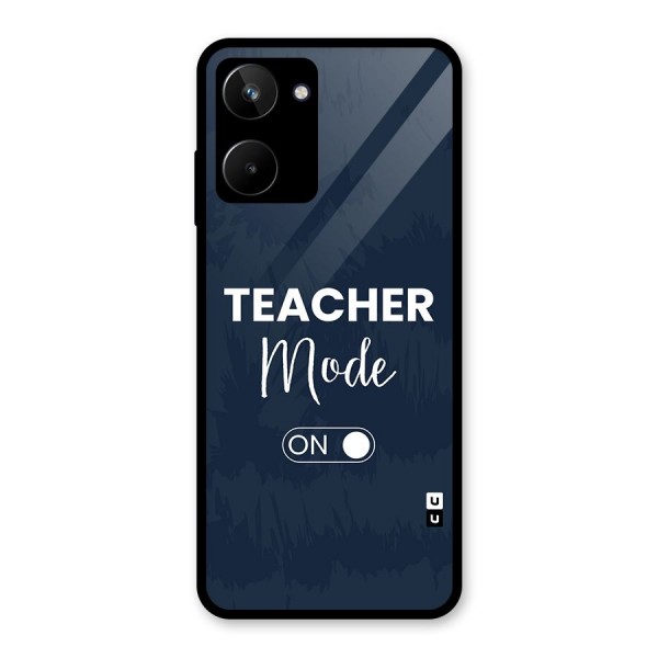 Teacher Mode On Glass Back Case for Realme 10