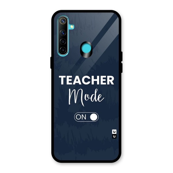 Teacher Mode On Glass Back Case for Realme 5