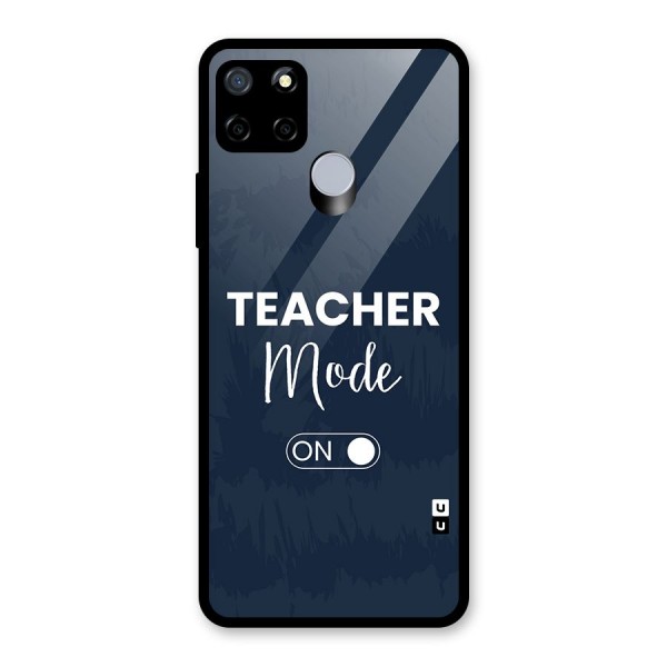 Teacher Mode On Glass Back Case for Realme C12