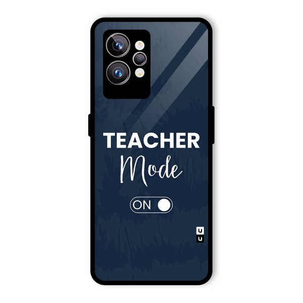 Teacher Mode On Glass Back Case for Realme GT2 Pro