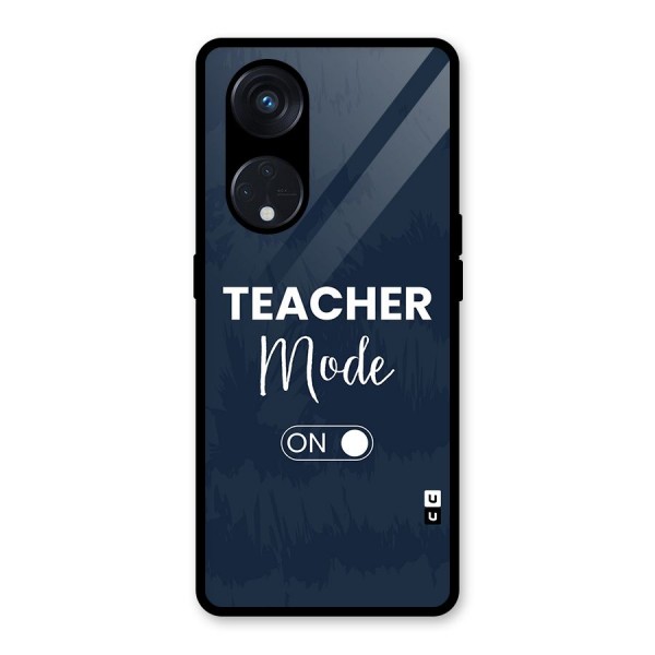 Teacher Mode On Glass Back Case for Reno8 T 5G