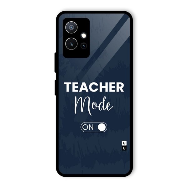 Teacher Mode On Glass Back Case for Vivo T1 5G