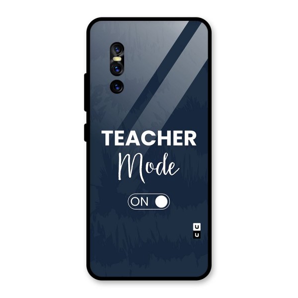 Teacher Mode On Glass Back Case for Vivo V15 Pro