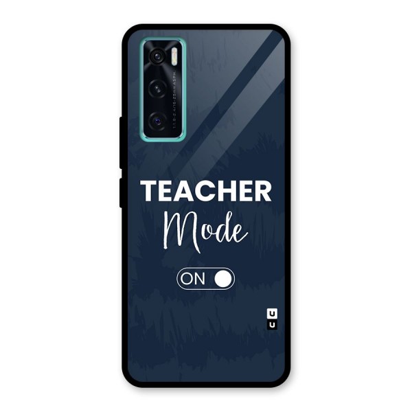 Teacher Mode On Glass Back Case for Vivo V20 SE