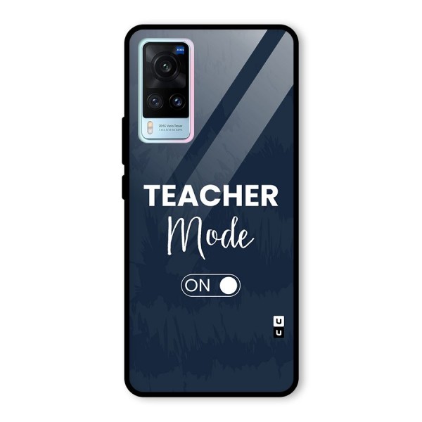 Teacher Mode On Glass Back Case for Vivo X60