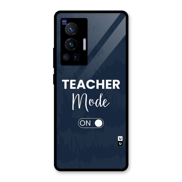 Teacher Mode On Glass Back Case for Vivo X70 Pro