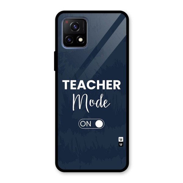 Teacher Mode On Glass Back Case for Vivo Y72 5G