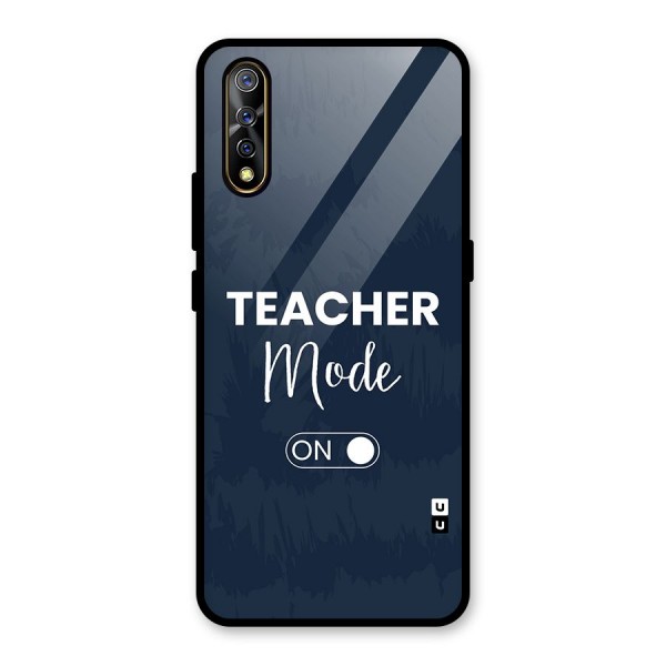 Teacher Mode On Glass Back Case for Vivo Z1x