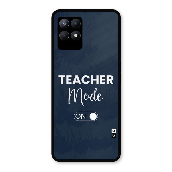 Teacher Mode On Metal Back Case for Realme 8i