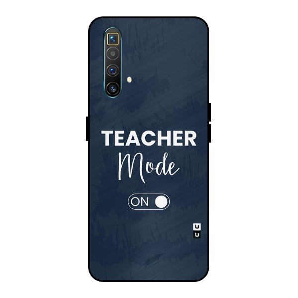 Teacher Mode On Metal Back Case for Realme X3 SuperZoom