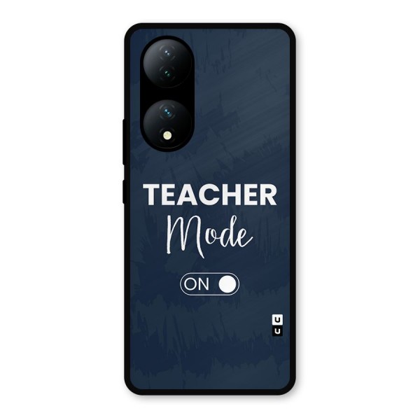 Teacher Mode On Metal Back Case for Vivo T2