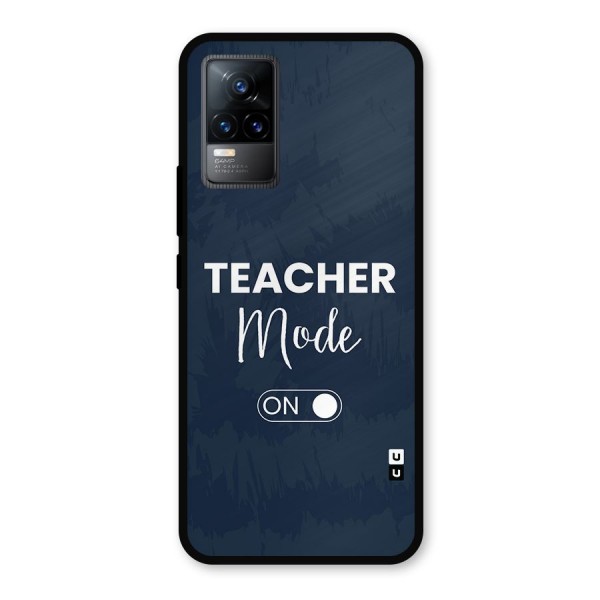 Teacher Mode On Metal Back Case for Vivo Y73