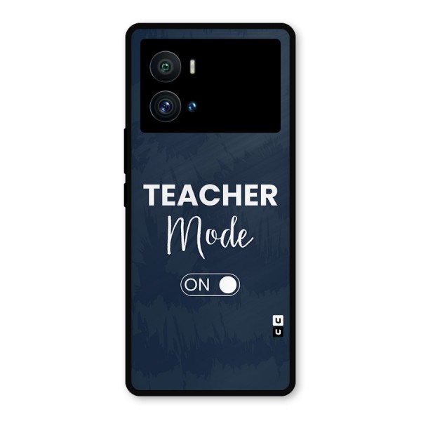 Teacher Mode On Metal Back Case for iQOO 9 Pro