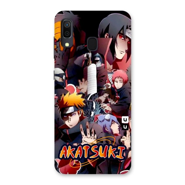 Team Akatsuki Back Case for Galaxy A20