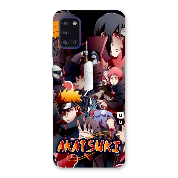 Team Akatsuki Back Case for Galaxy A31