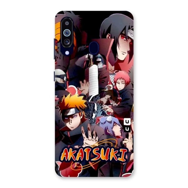 Team Akatsuki Back Case for Galaxy A60