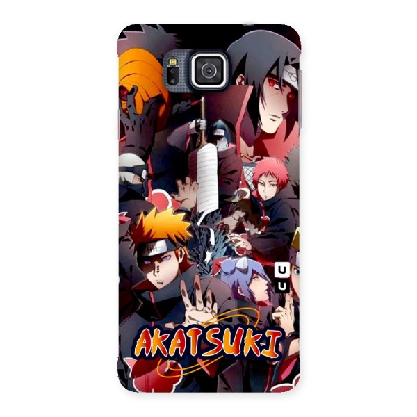 Team Akatsuki Back Case for Galaxy Alpha