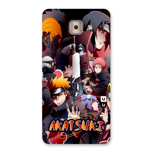 Team Akatsuki Back Case for Galaxy J7 Max