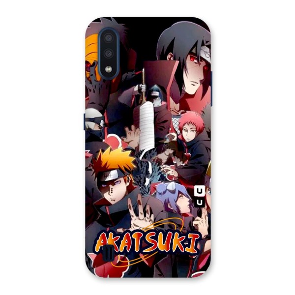 Team Akatsuki Back Case for Galaxy M01