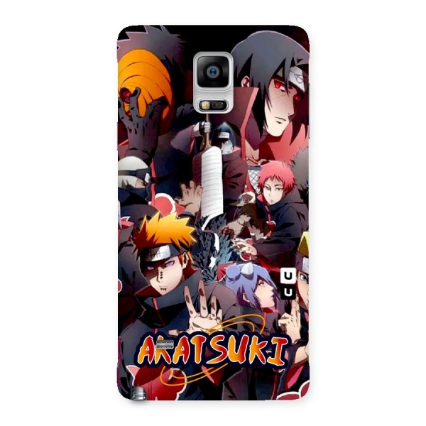 Team Akatsuki Back Case for Galaxy Note 4