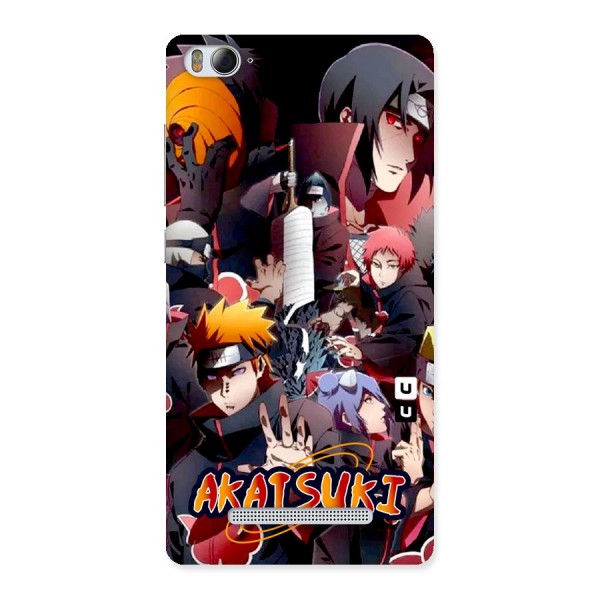 Team Akatsuki Back Case for Mi4i