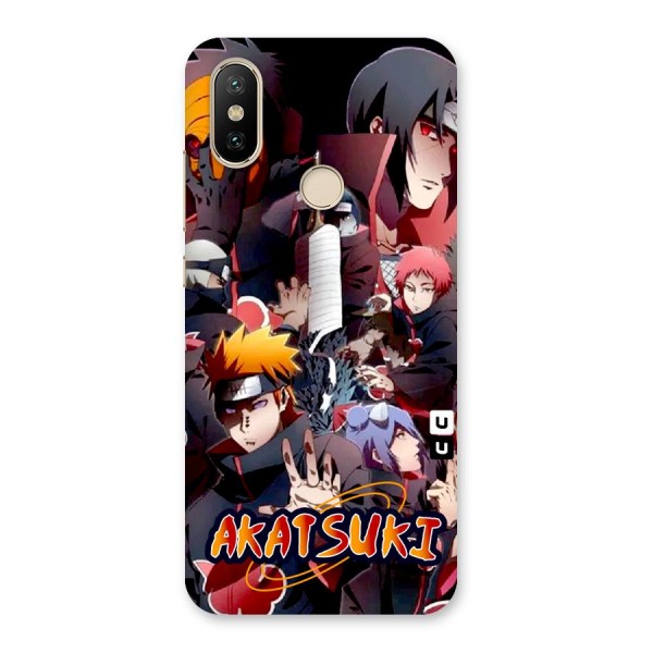 Team Akatsuki Back Case for Mi A2