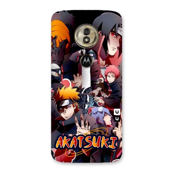 Team Akatsuki Back Case for Moto G6 Play