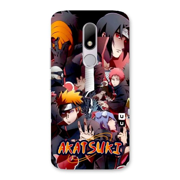 Team Akatsuki Back Case for Moto M