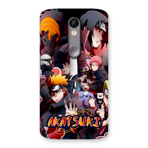 Team Akatsuki Back Case for Moto X Force