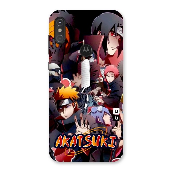 Team Akatsuki Back Case for Motorola One Power