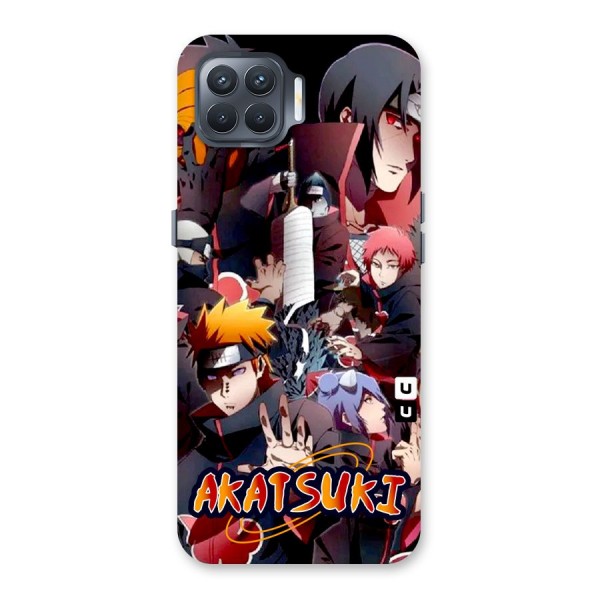 Team Akatsuki Back Case for Oppo F17 Pro