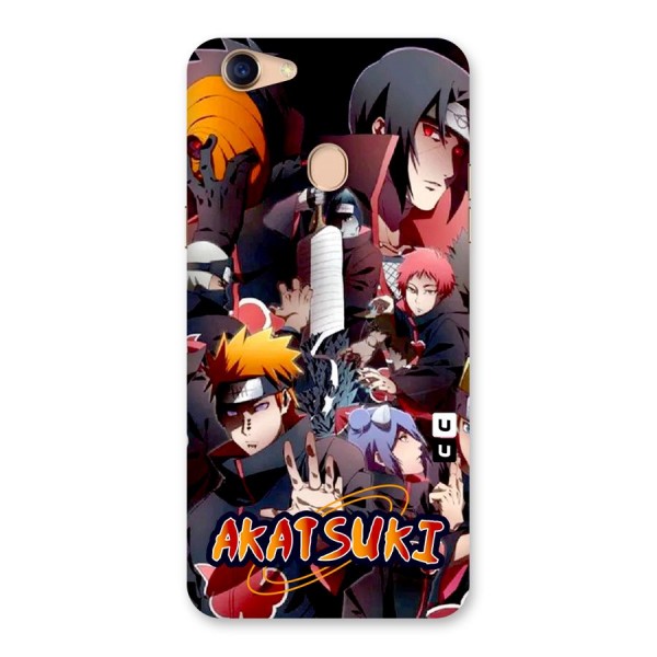 Team Akatsuki Back Case for Oppo F5