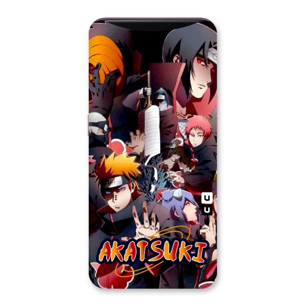 Team Akatsuki Back Case for Oppo Find X