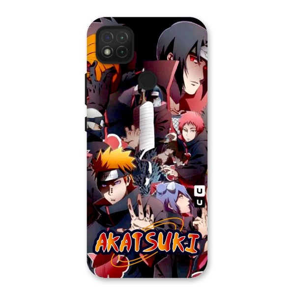 Team Akatsuki Back Case for Redmi 9