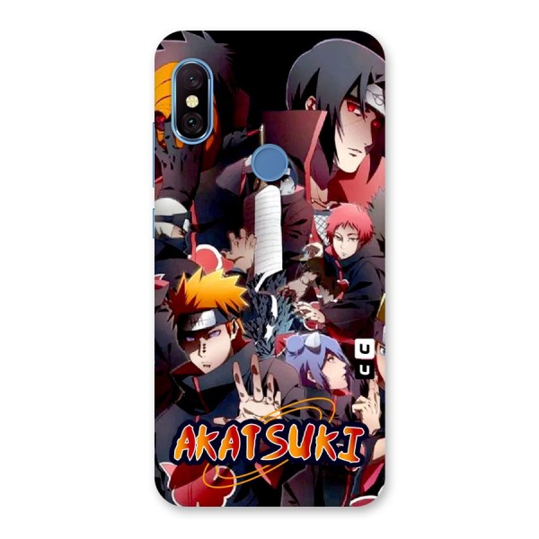 Team Akatsuki Back Case for Redmi Note 6 Pro