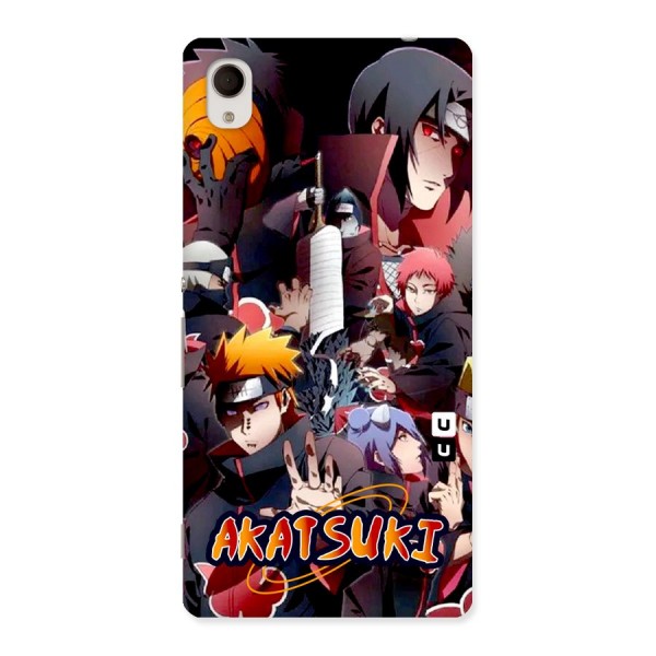 Team Akatsuki Back Case for Xperia M4